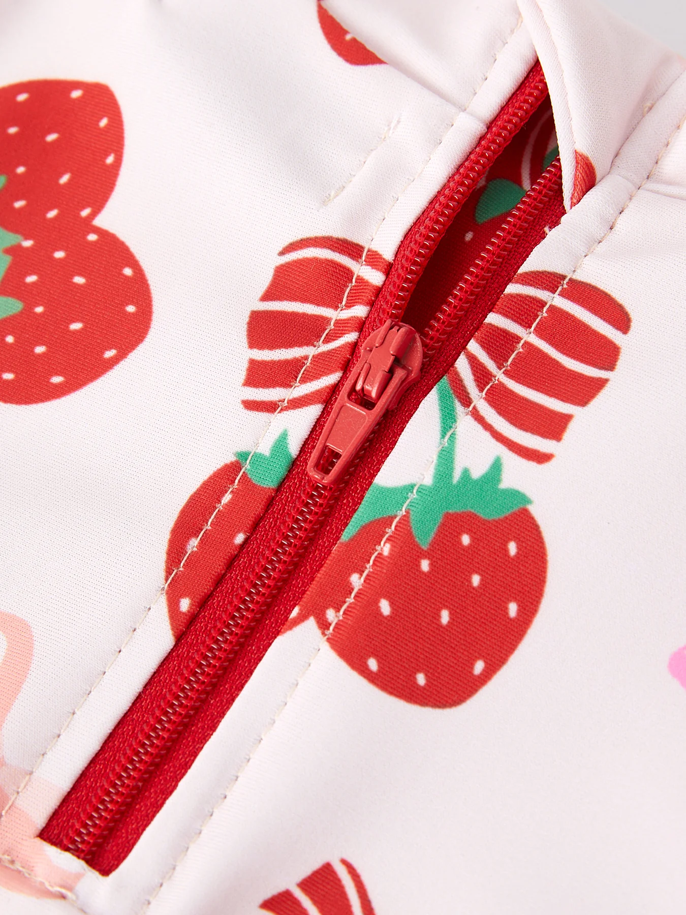 Strawberry Cherry Girls One-piece Swimsuit - Image 3