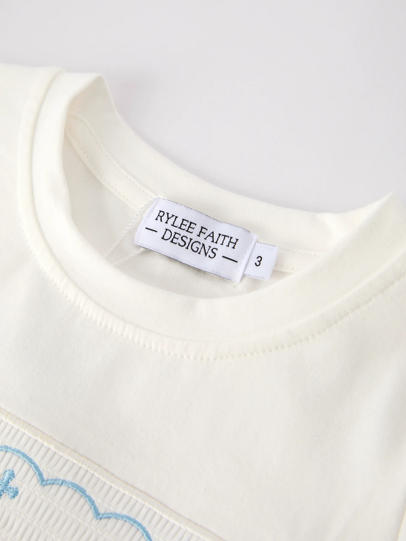 Blue Smocked Church Christ Bishop Christening Toddler Boys'Set - Image 4