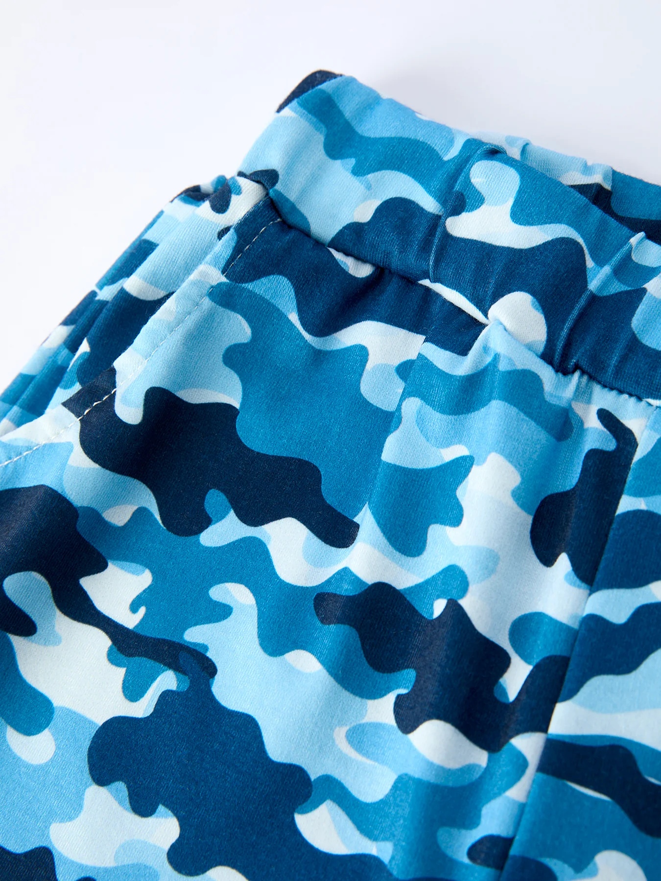 Camouflage "HUNTING BUDDY" Smocking Embroidery Boys Outfit - Image 3