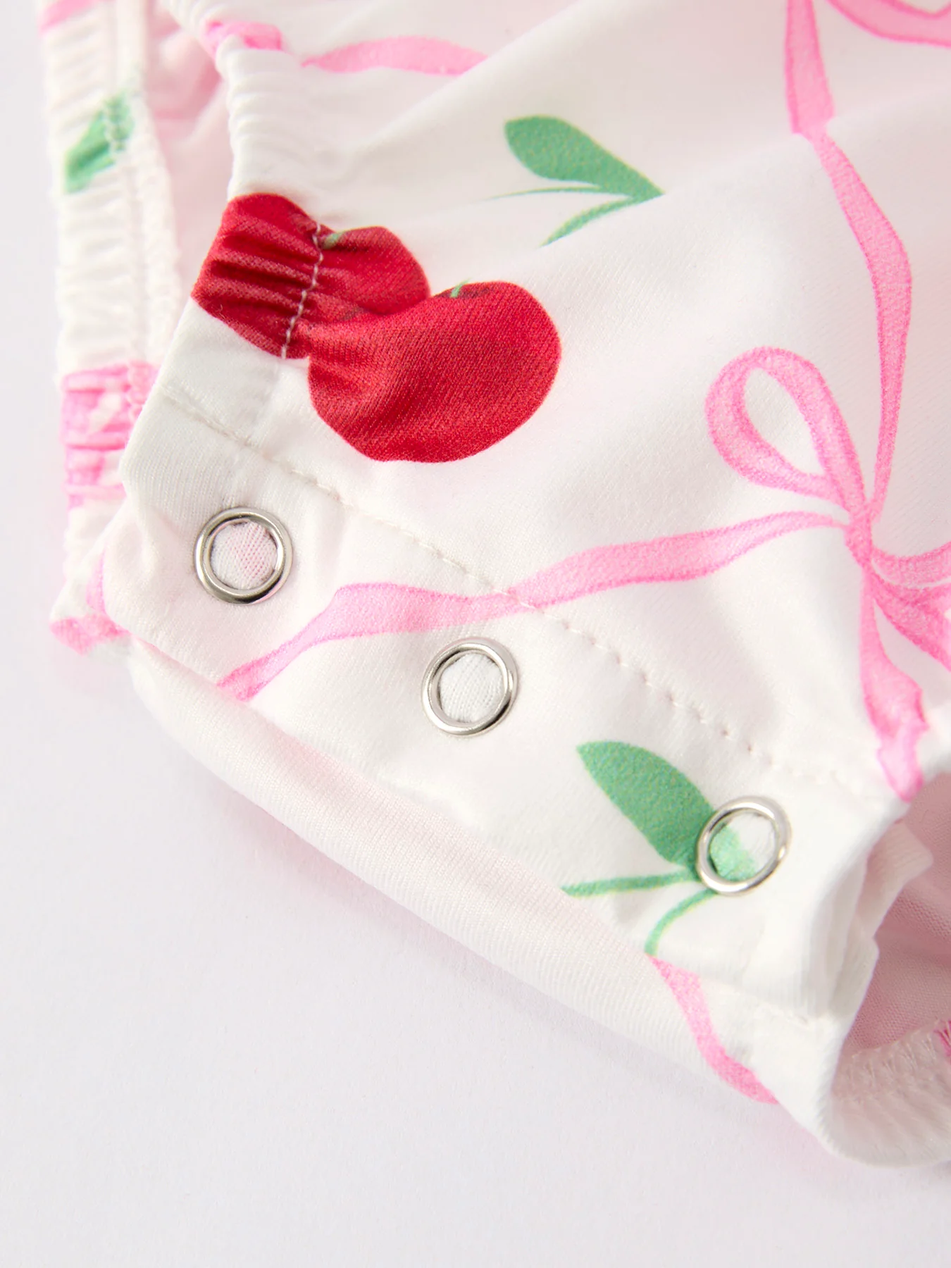 Cherry Bow Girls' Romper - Image 10