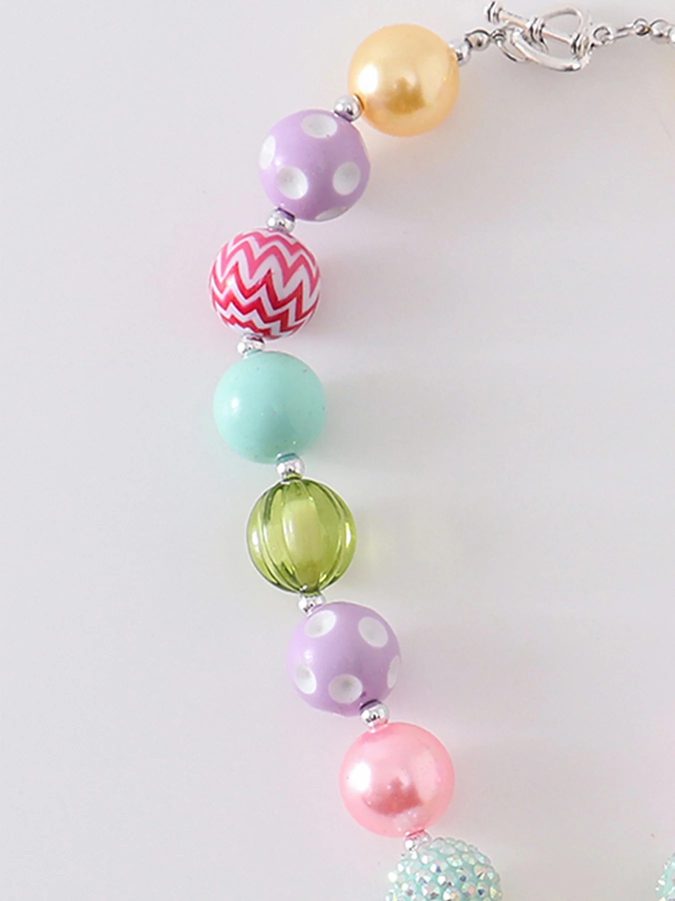 Colored egg Bubblegum Necklace - Image 3
