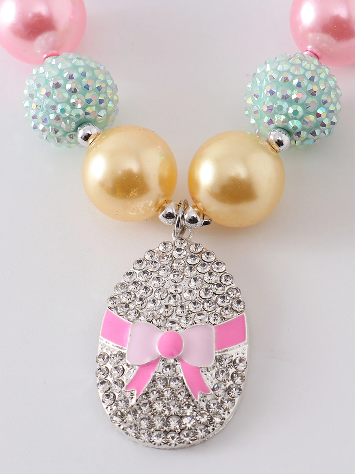 Colored egg Bubblegum Necklace - Image 5