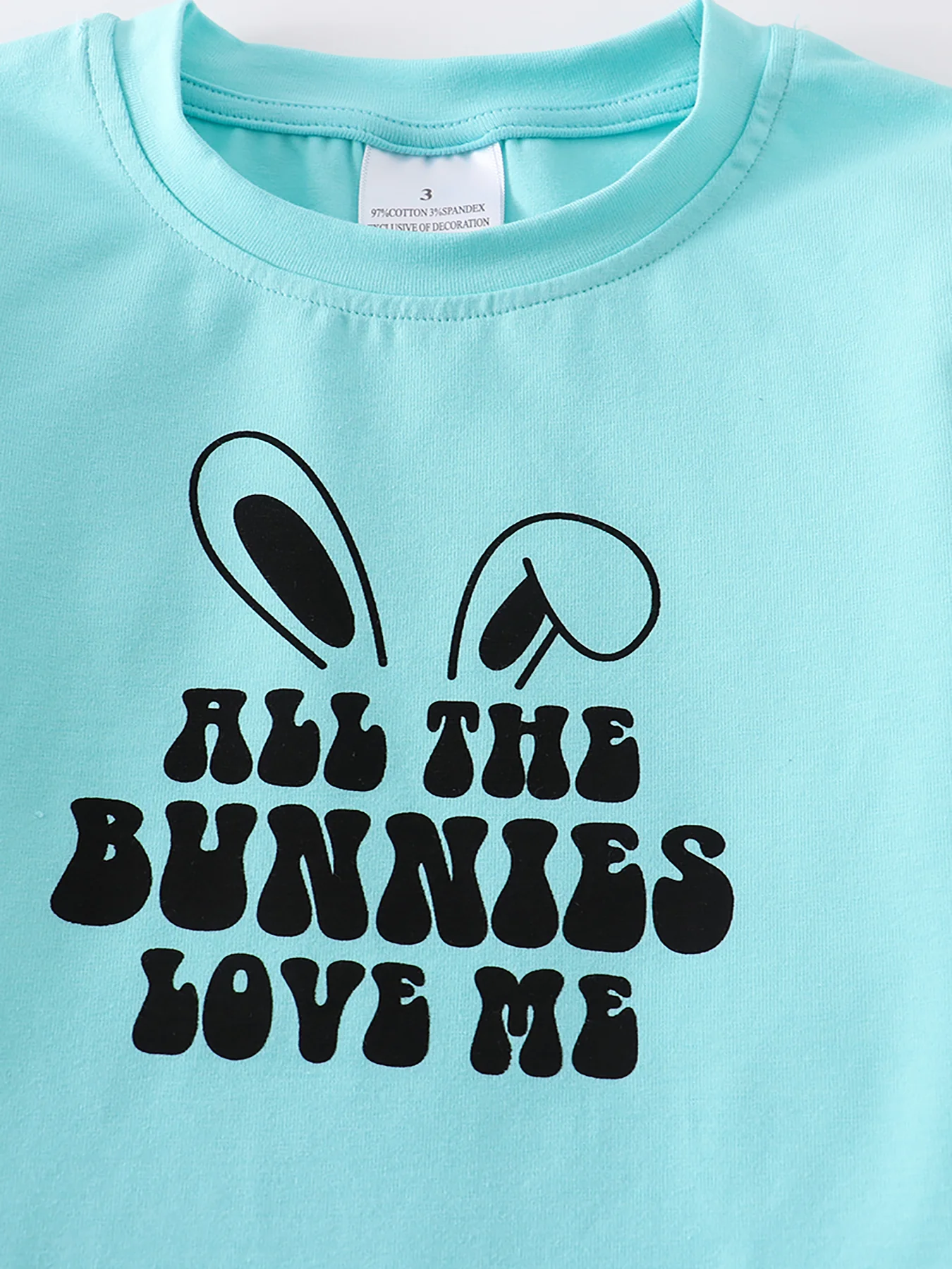 Easter Blue Rabbit Boy Top - Image 3