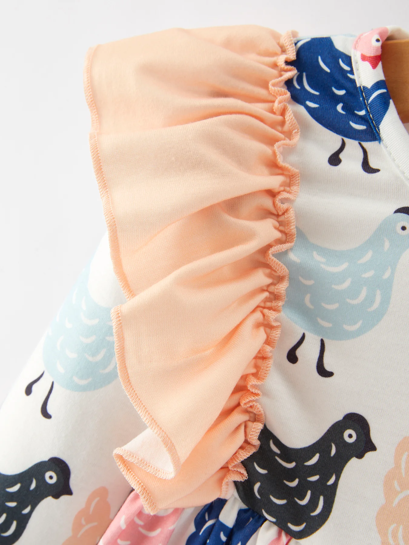 Farm Print Girls Outfit Set - Image 5