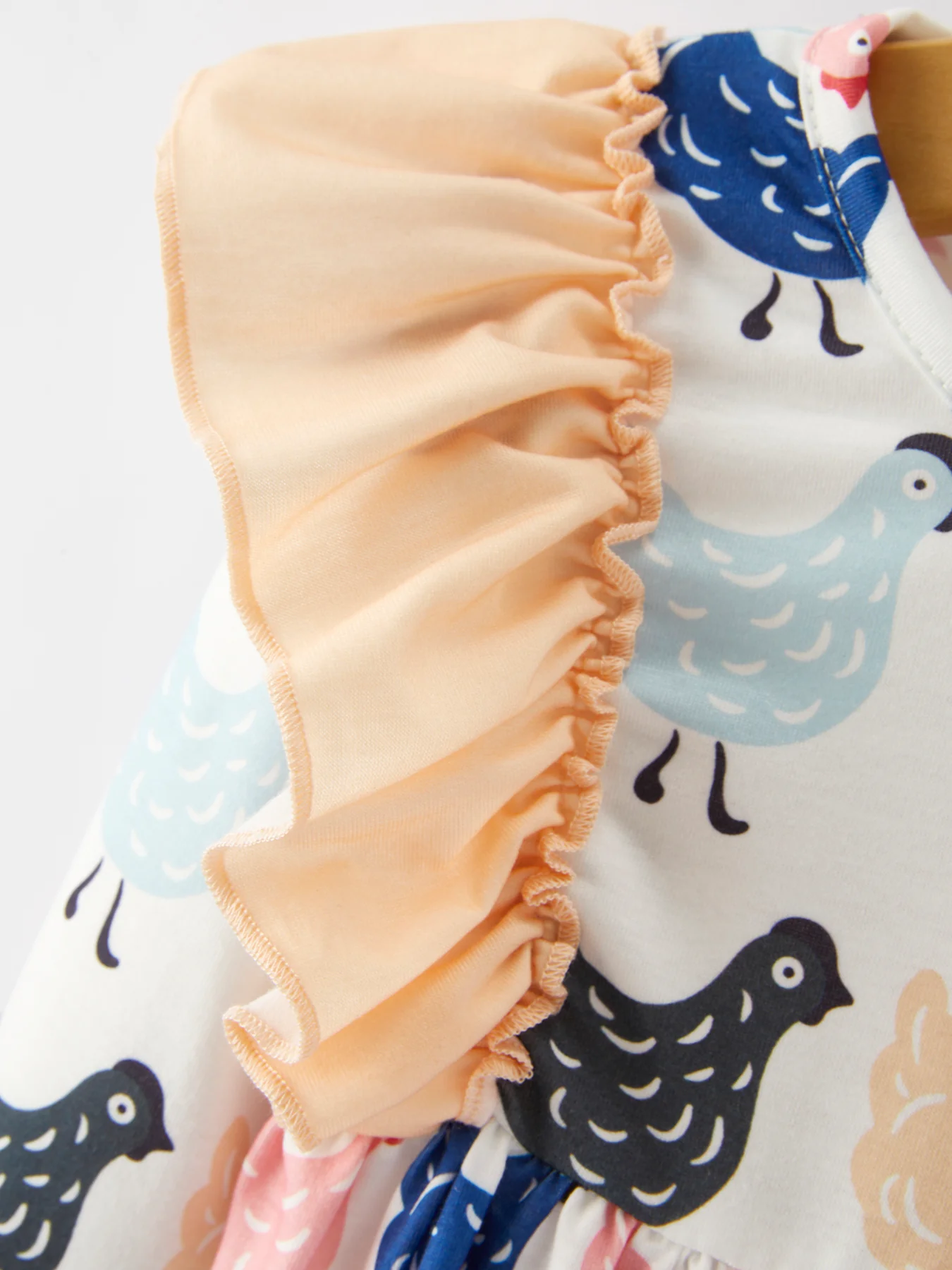 Farm Print Girls Outfit Set - Image 9