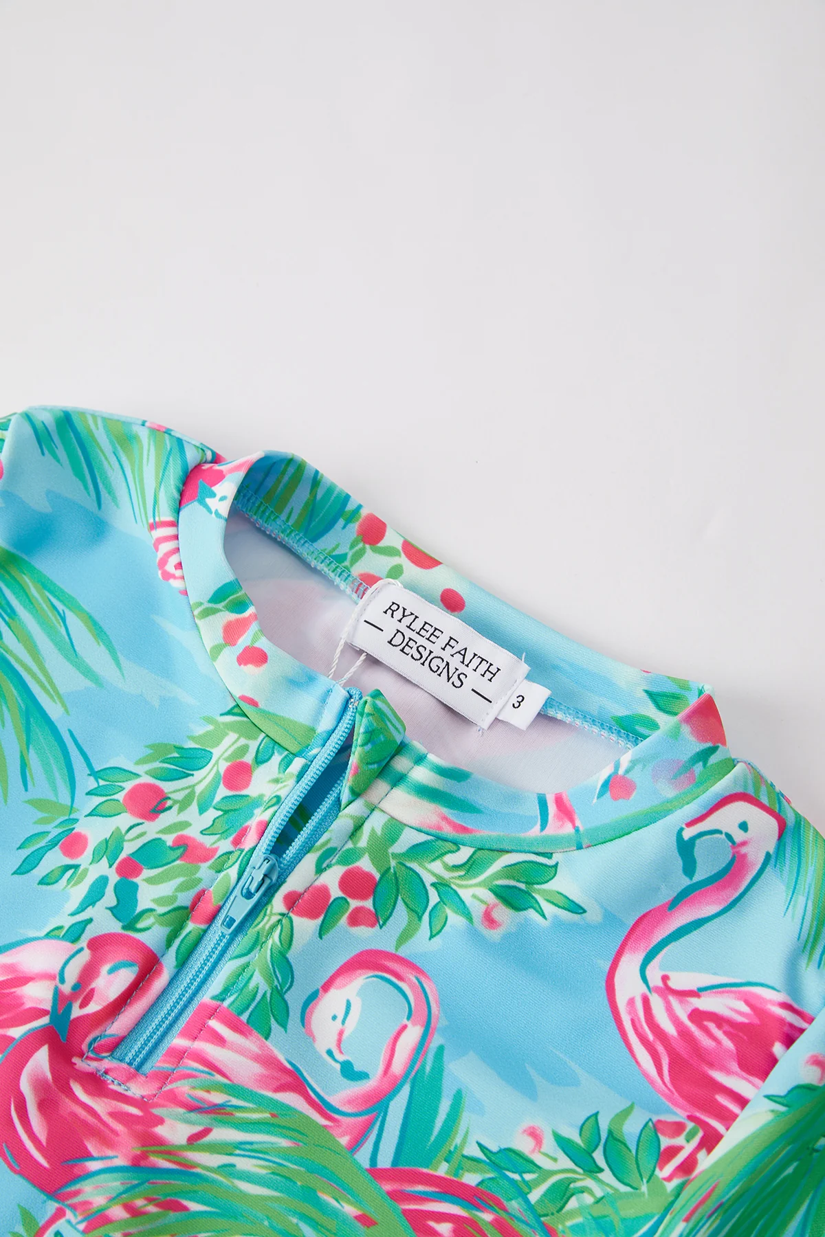 “Flamingo” Floral Boutique Swimsuit - Image 4