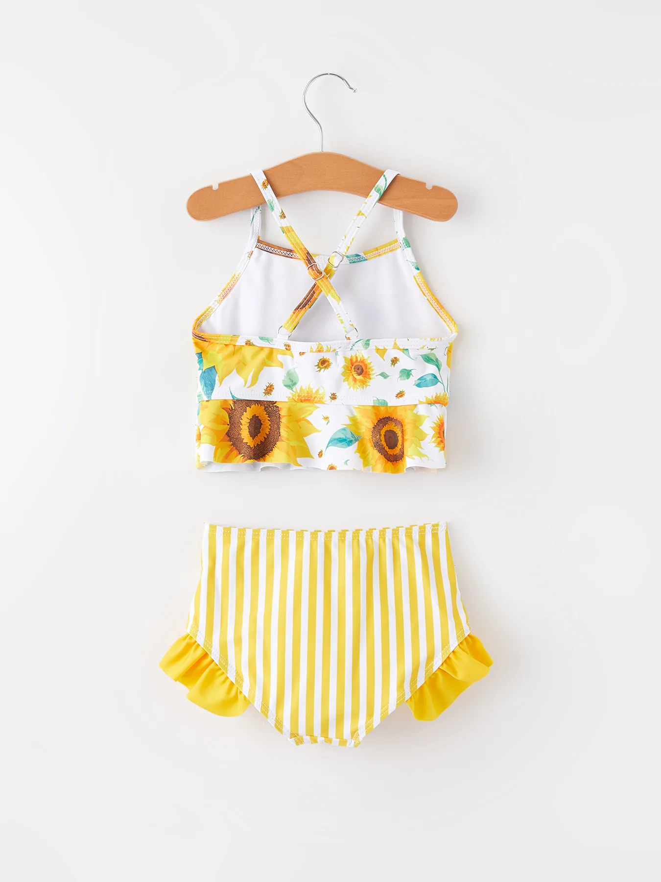 "Sunflower" boutique girls swimsuit - Image 2