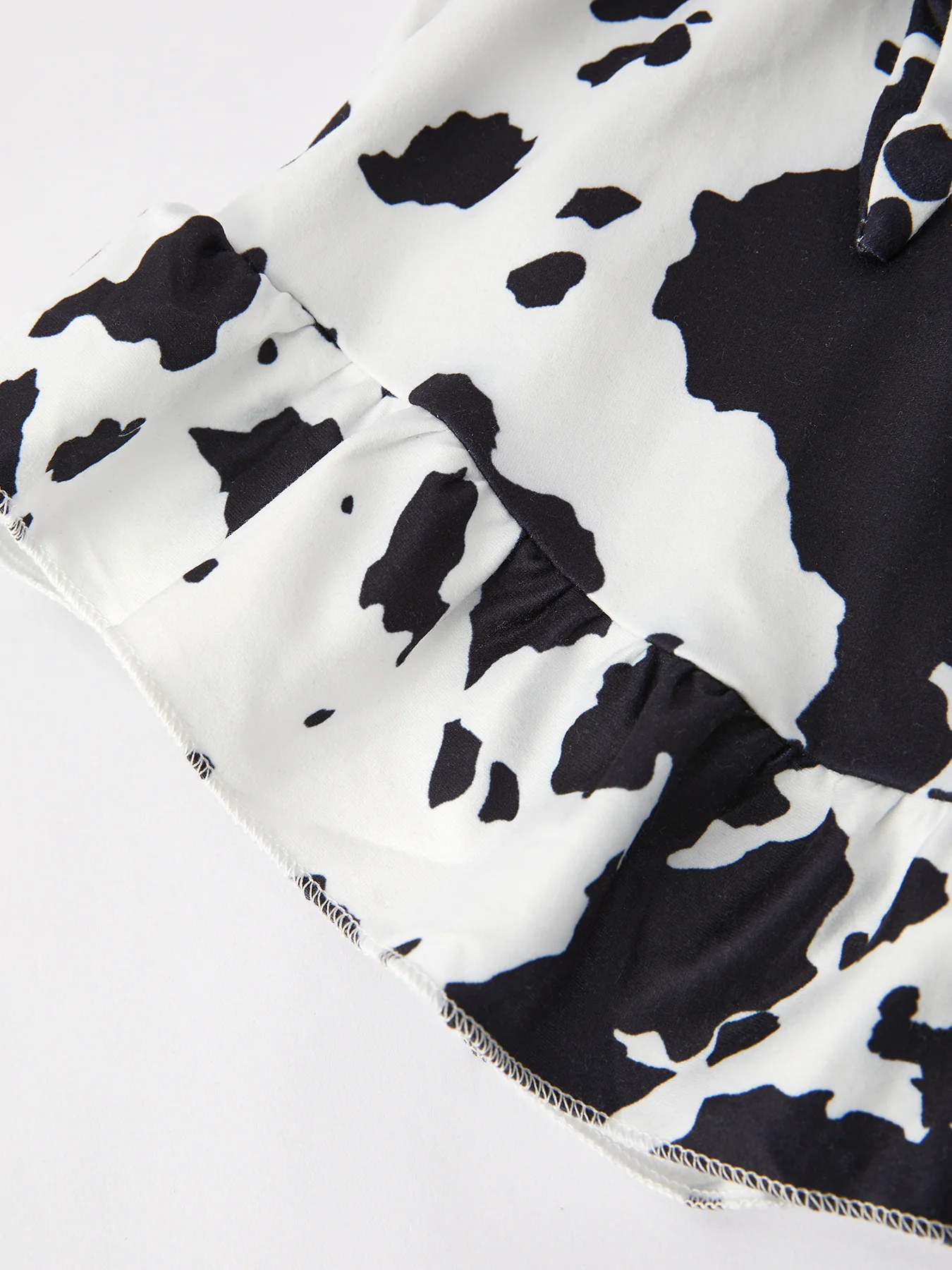 Girls' Cow Pattern Jumpsuit - Image 5