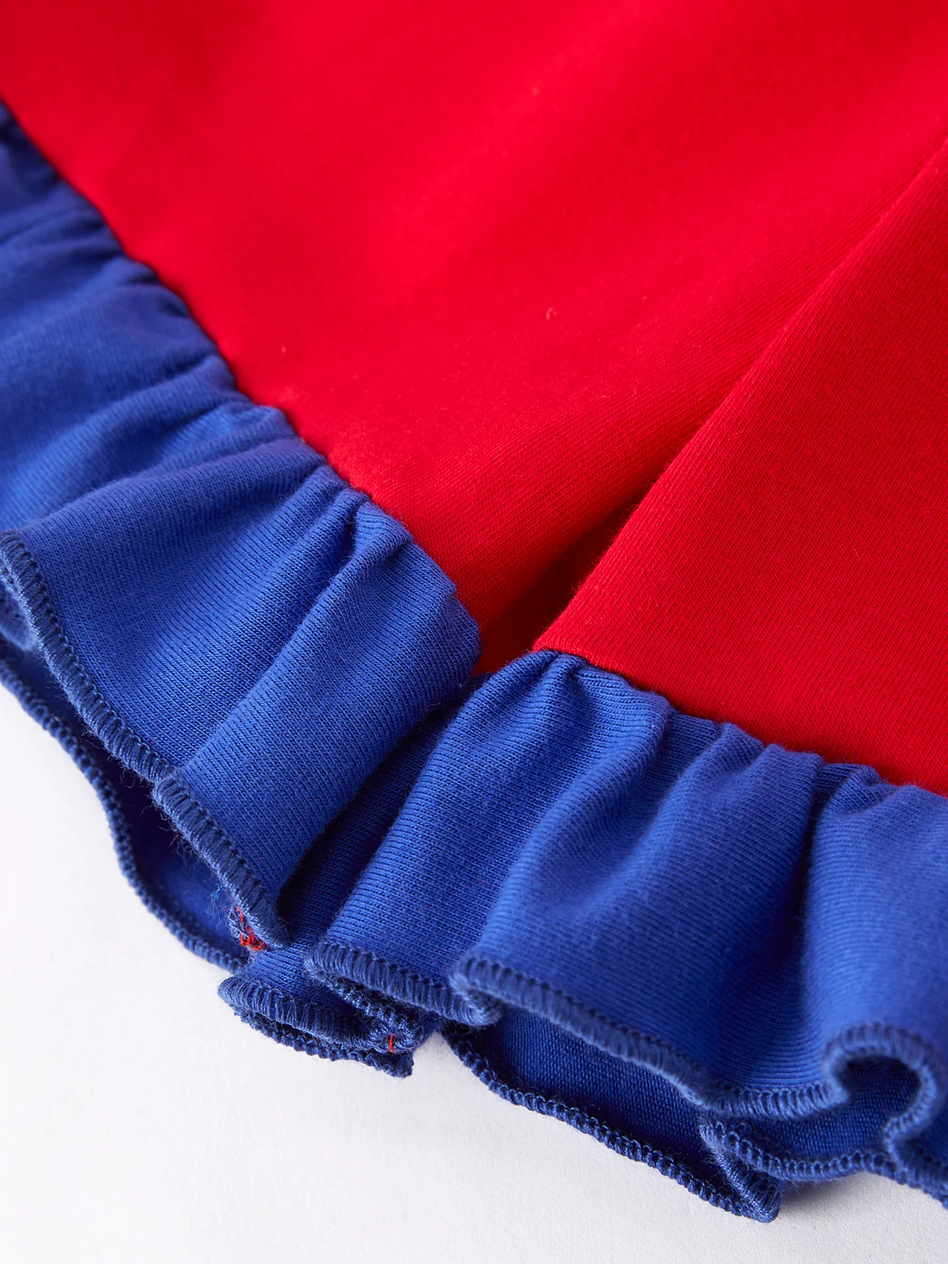 4th of july Girls Dinosaur Smock Embroidery Short Sleeved Shorts - Image 3