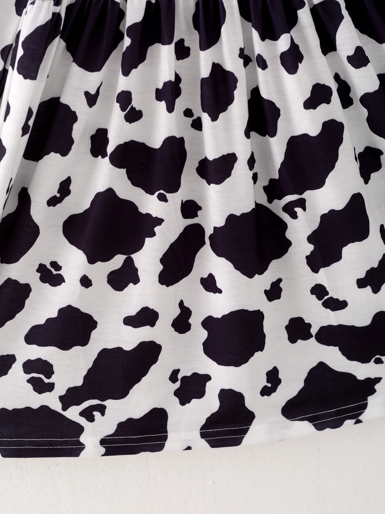 Girls Dress Of 3 Pcs In One Package Fall Print Girls Dress - Image 5