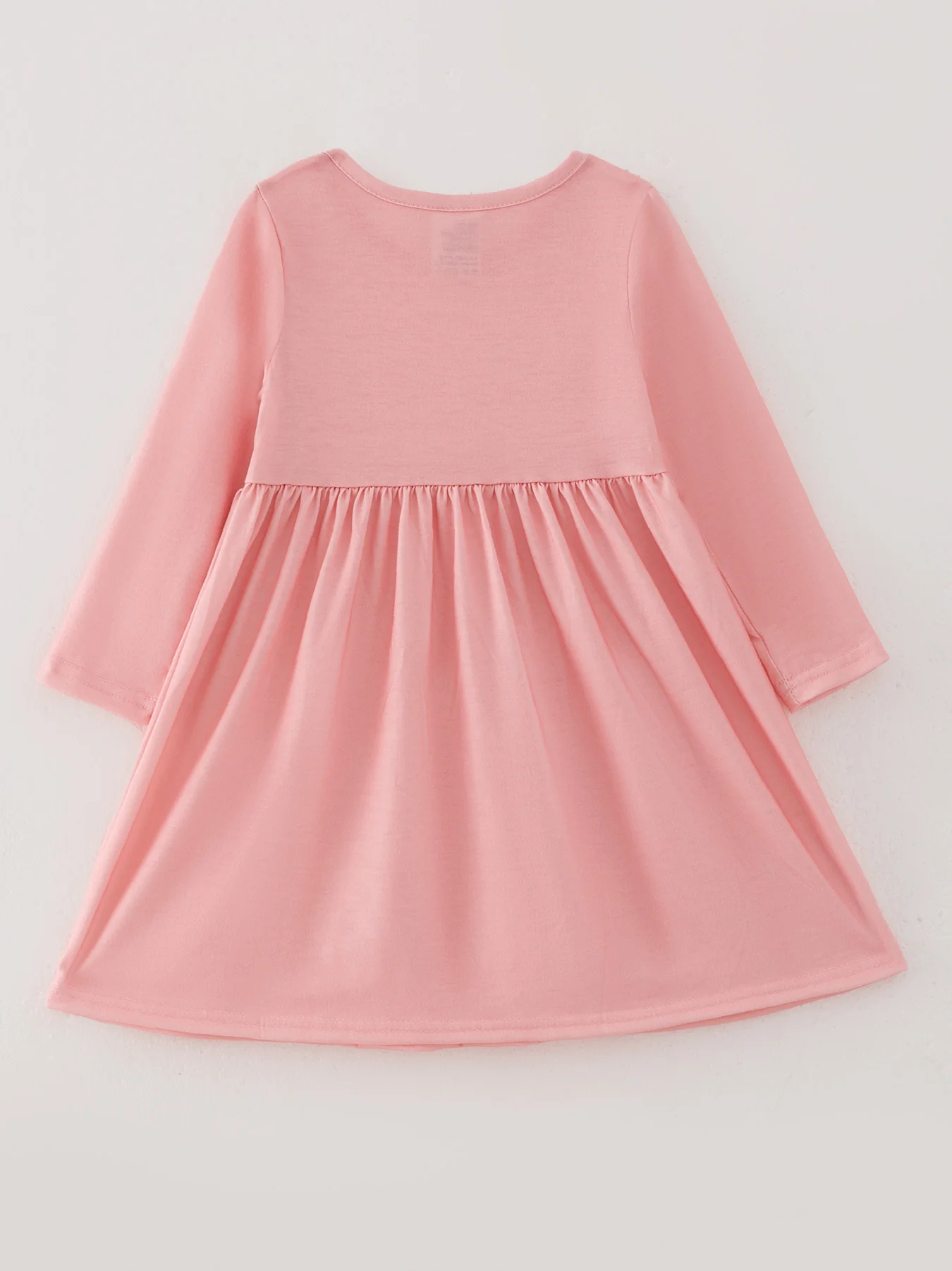 Girls Dress Of 3 Pcs In One Package Fall Print Girls Dress - Image 8