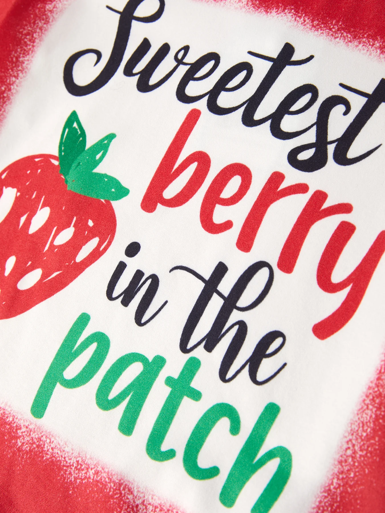 Girls Strawberry Flared Pants Set - Image 5