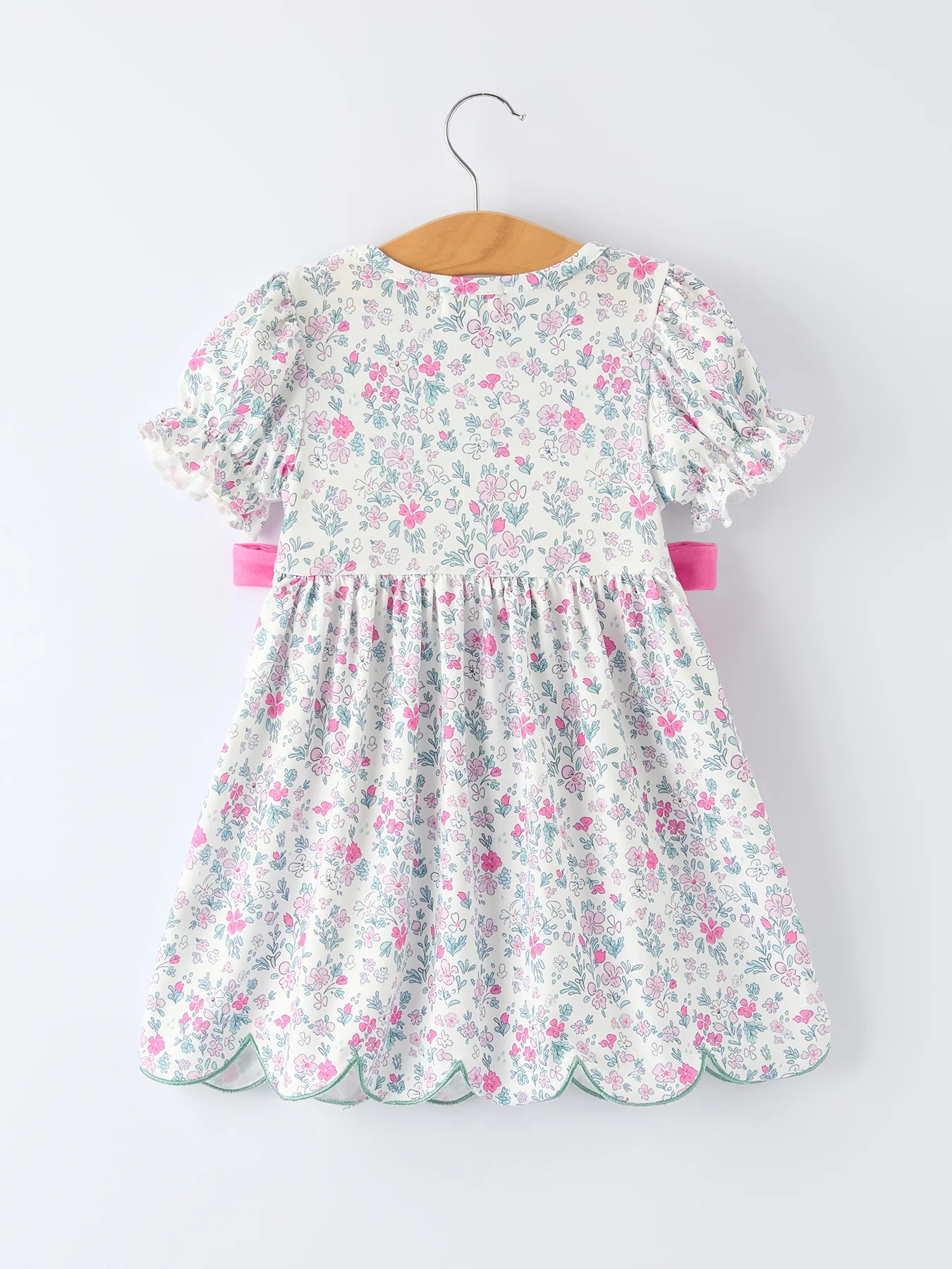 “MAMA'S GIRL” Smocked Baby Girls Dress - Image 2