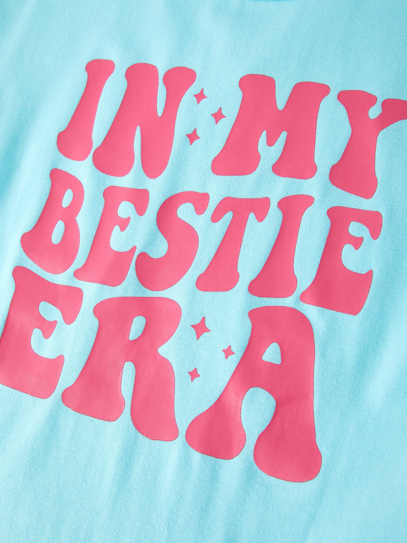 “IN MY BESTIE ERA” Girls Short Sleeve Tops - Image 4