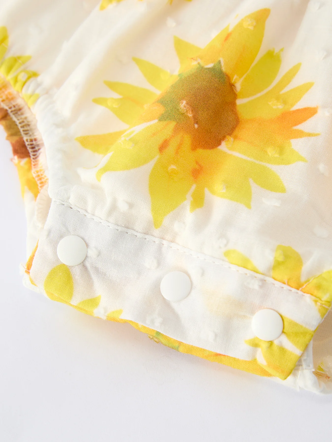 Sunflower Girls Smocked Ruffle Romper - Image 8
