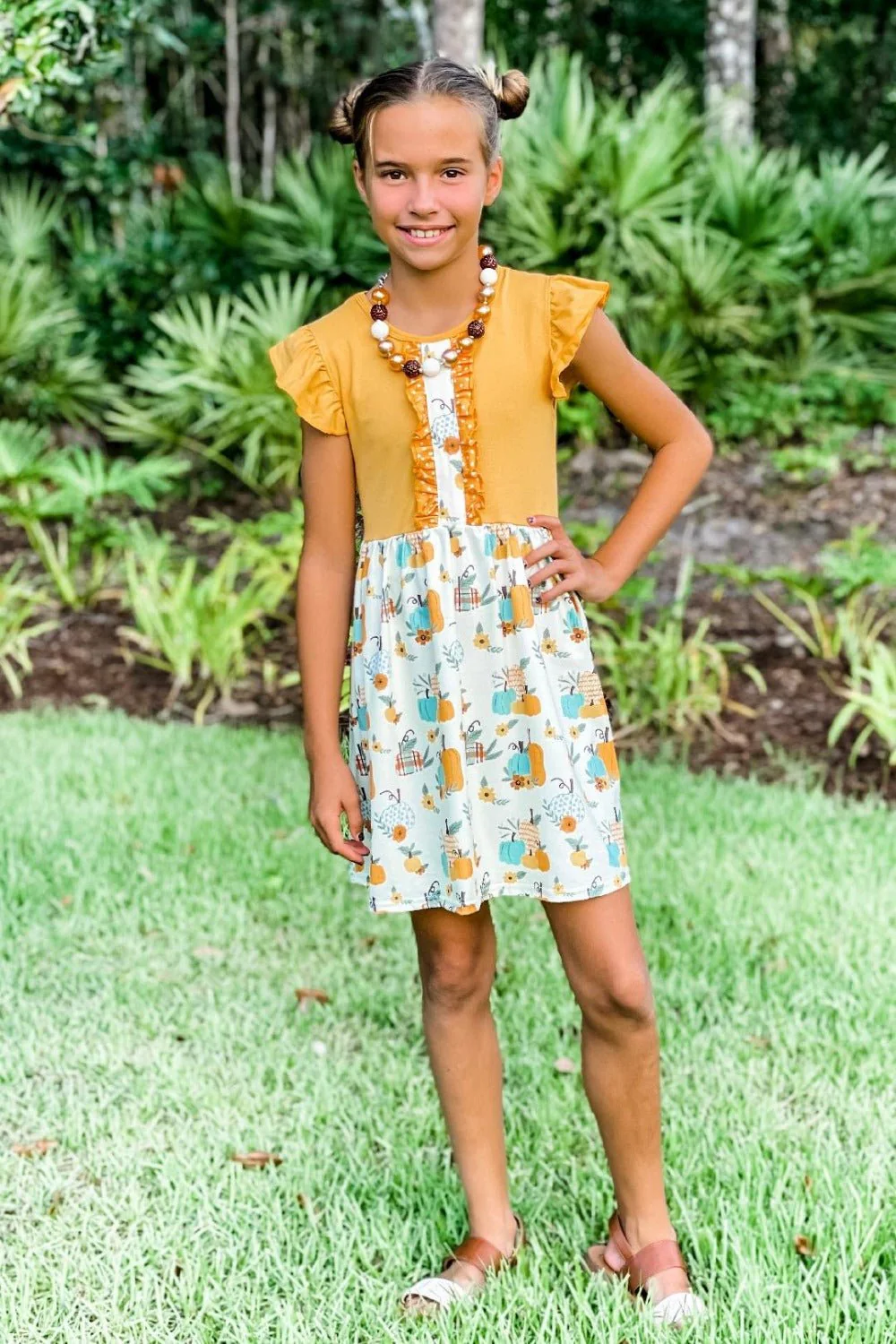 "Leilani" Fall Boutique Dress