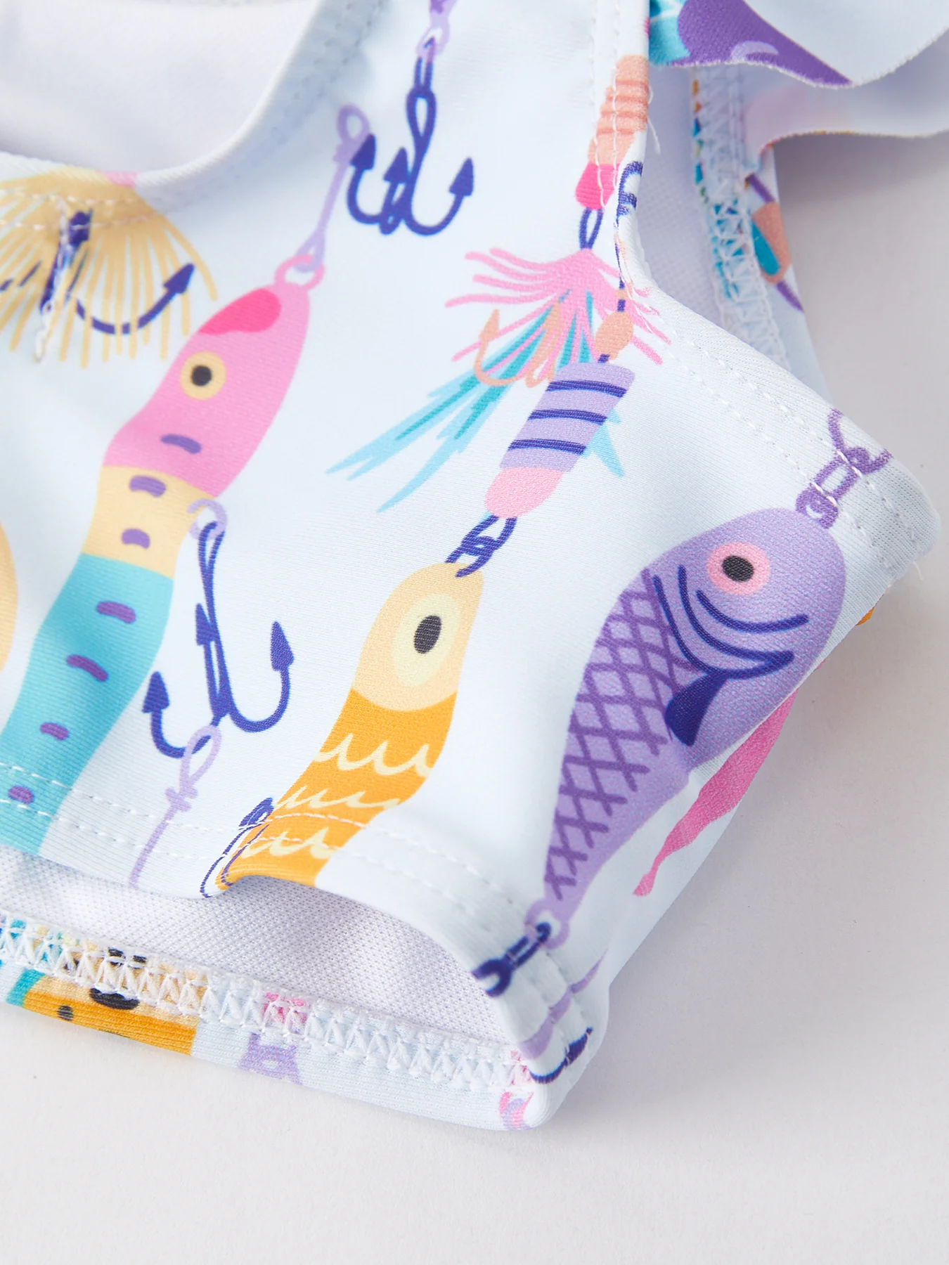 Fish Print Boutique Swimsuit - Image 11