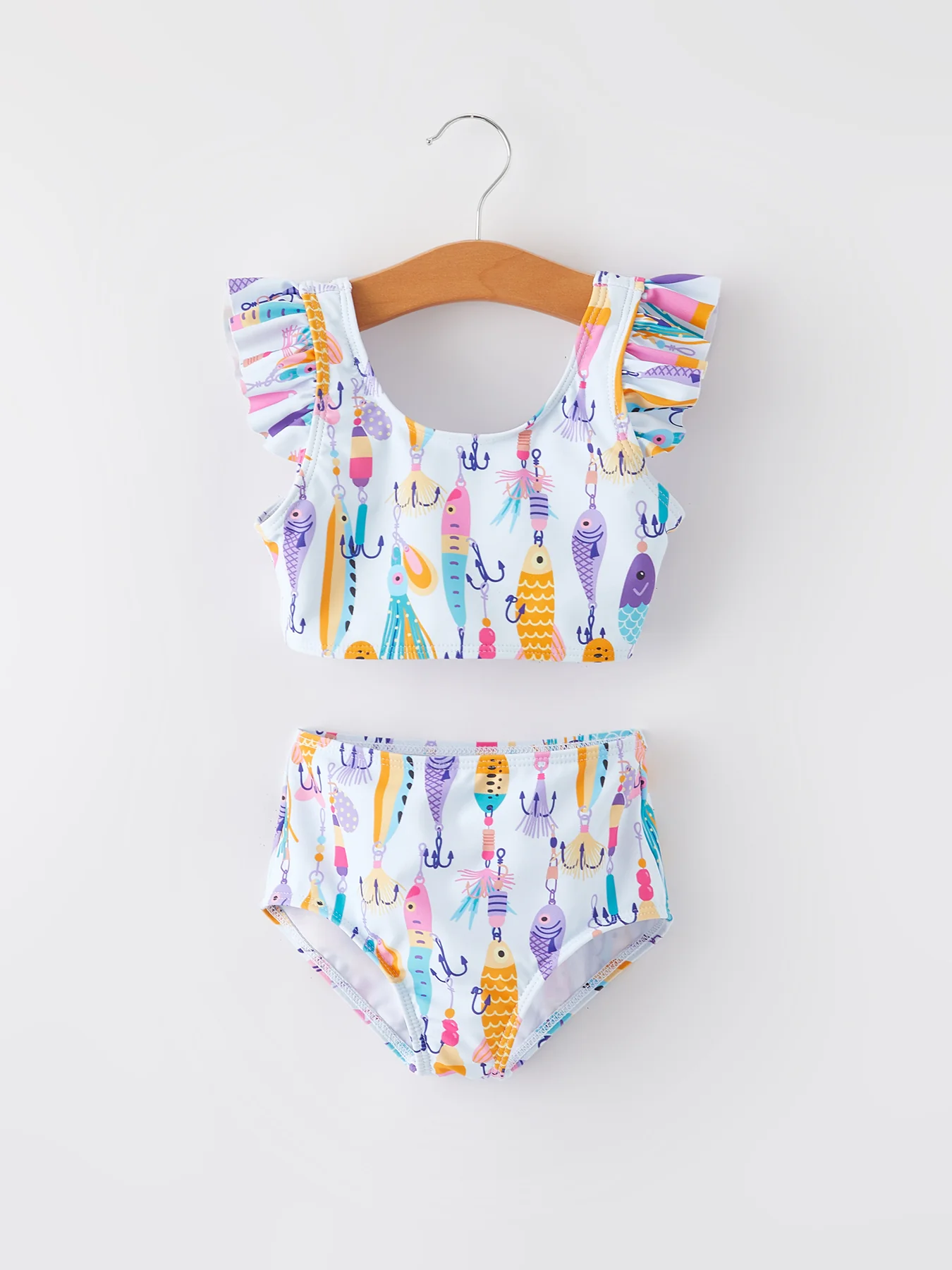 Fish Print Boutique Swimsuit - Image 7