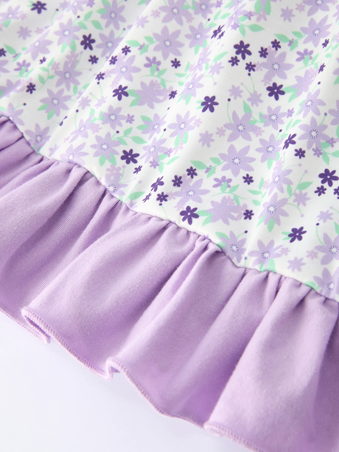PREORDER “I ❤ DADDY” Smocked Bow Ruffle Dress - Image 5