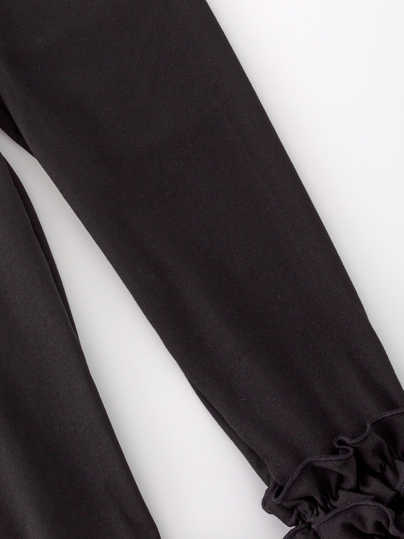 Milk Silk Ruffled Black Icing Legging - Image 5