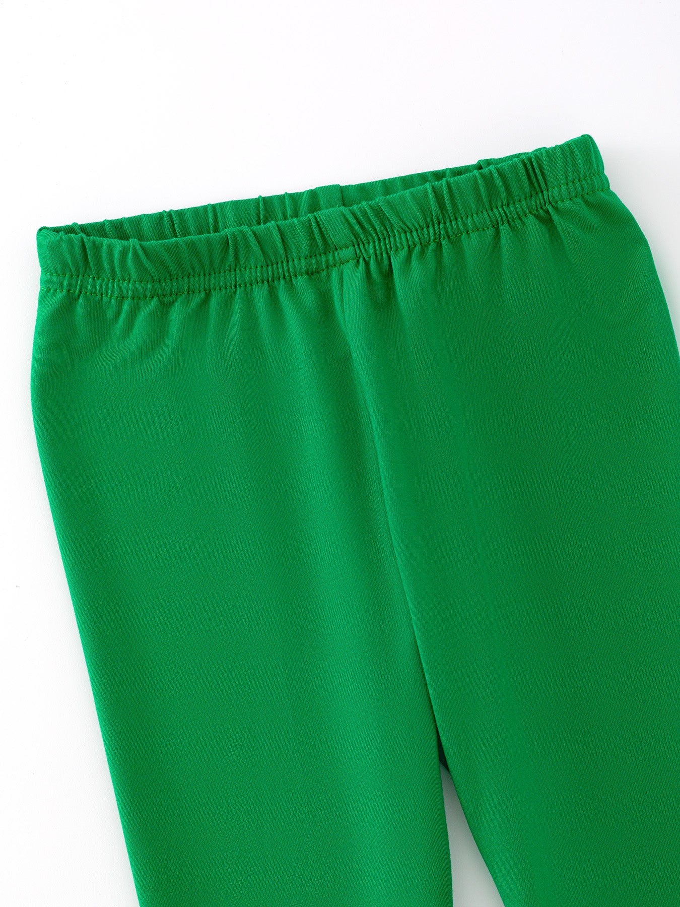 Green Milk Silk Ruffled Legging - Image 3