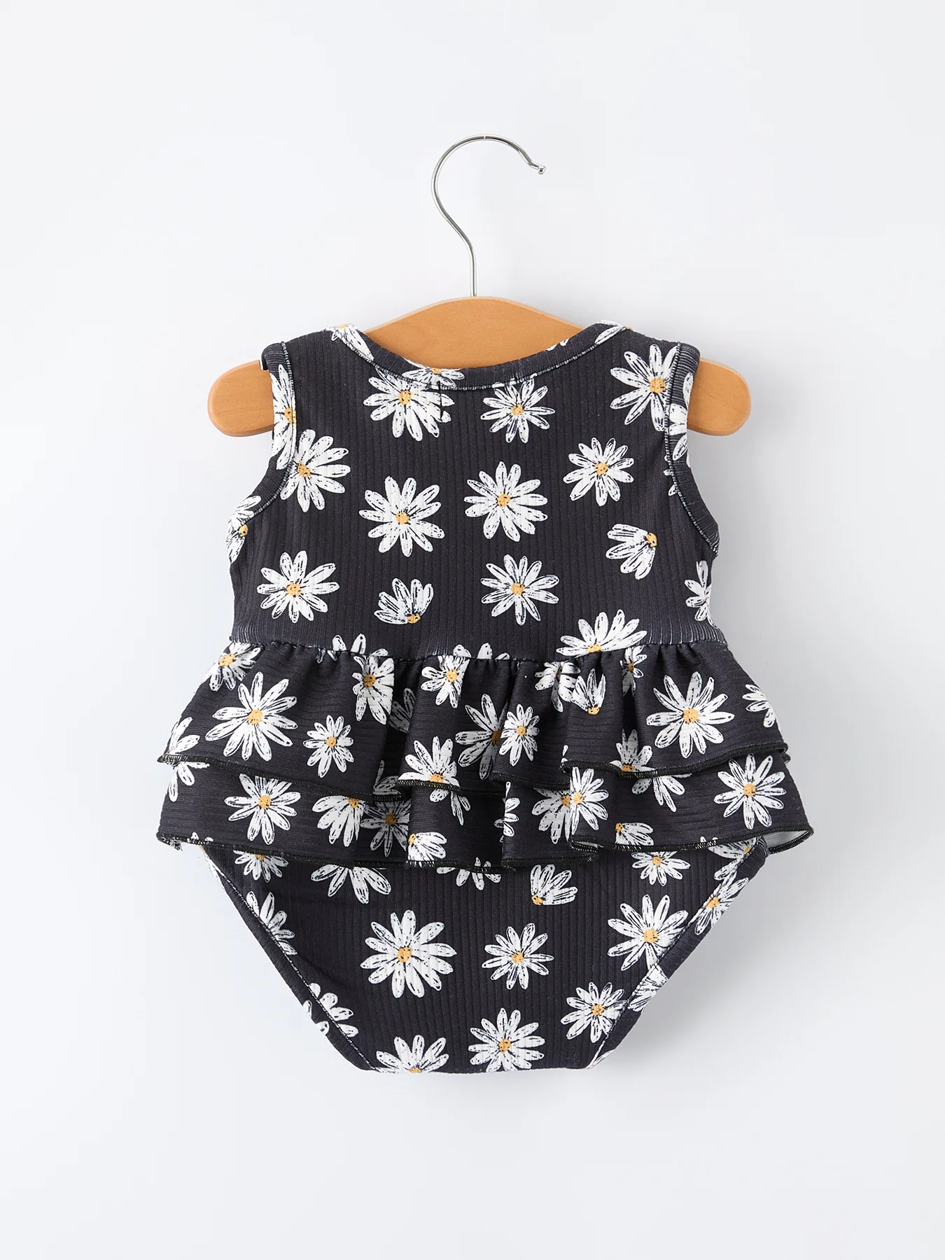 Baby Girls' Spring Daisy Romper - Image 2