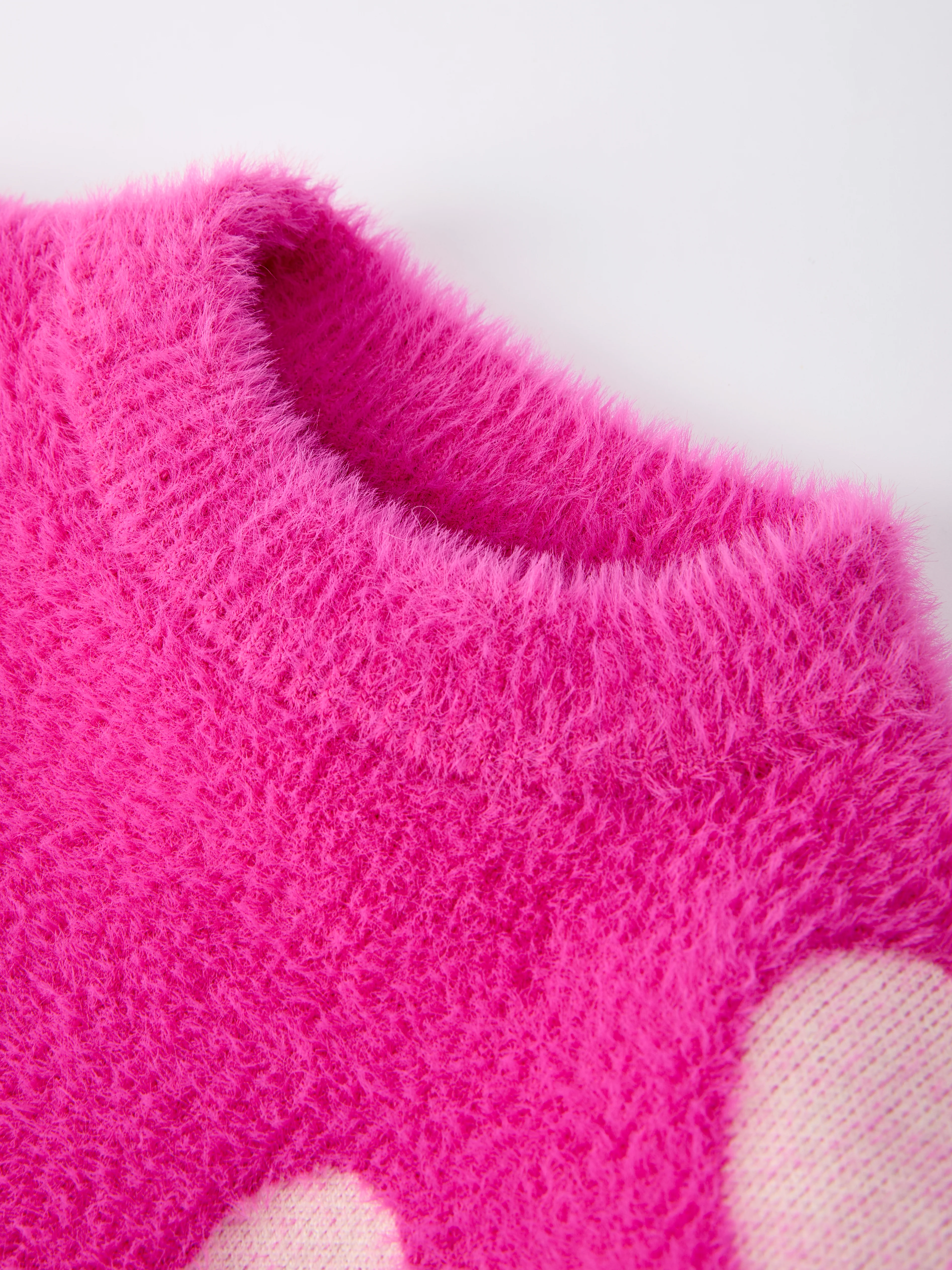 Pink Mommy & Me Heart Print Knit Pullover Sweater - Image 7