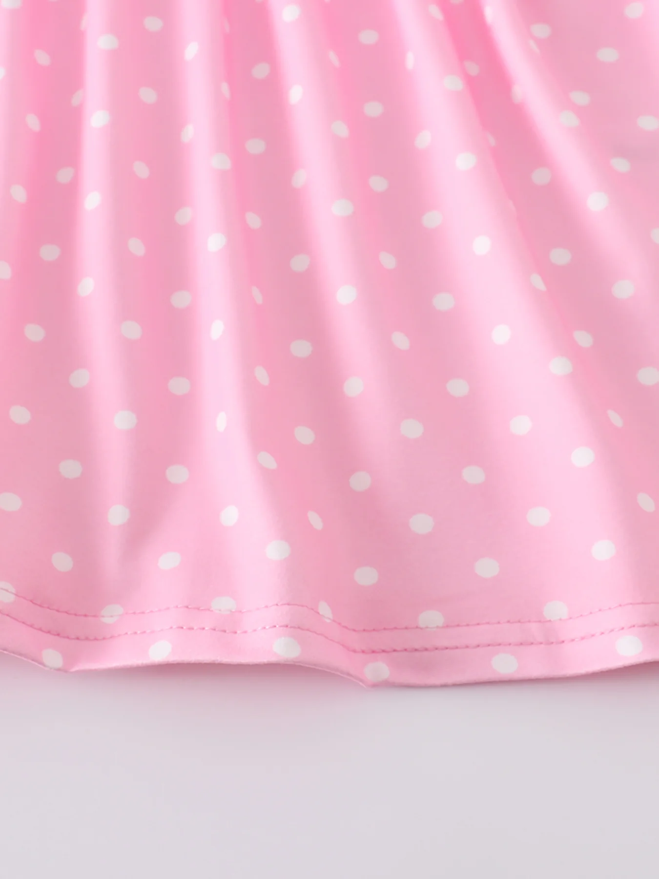 Pink Rabbit Ruffle Girl Dress - Image 5