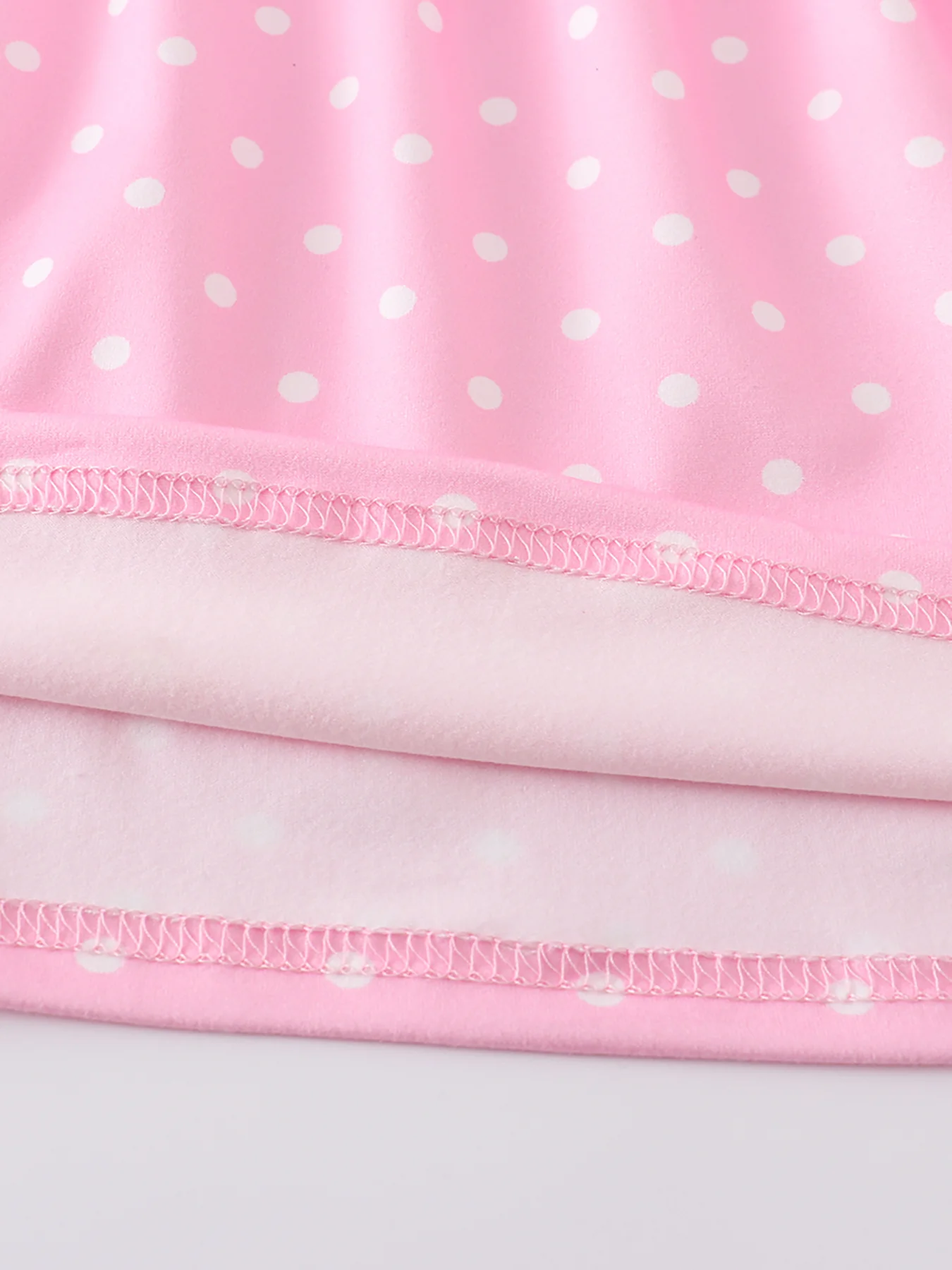 Pink Rabbit Ruffle Girl Dress - Image 6