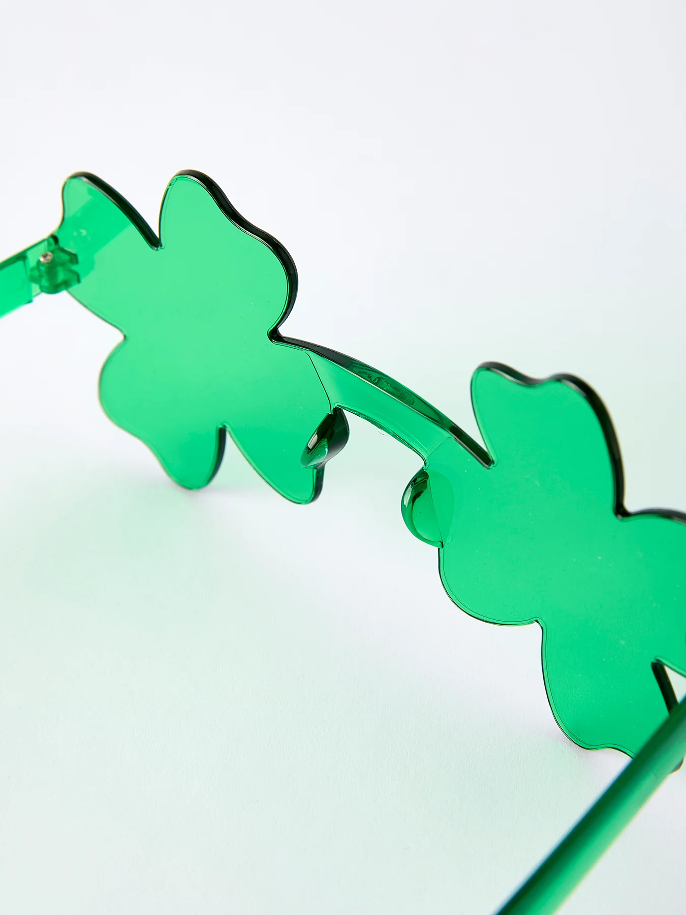 Green Shamrock Shaped Sunglasses for St. Patrick’s Day - Image 9