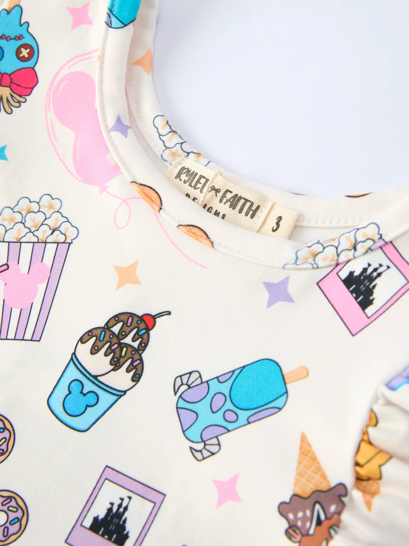 Summer Ice Cream Girls Dress - Image 3