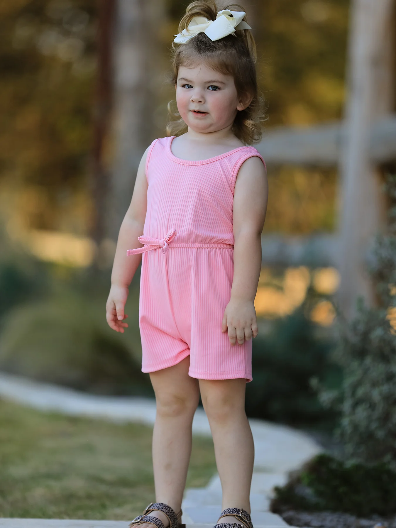 Rainbow Striped Milk Silk 3-piece Jumpsuit Set - Image 13