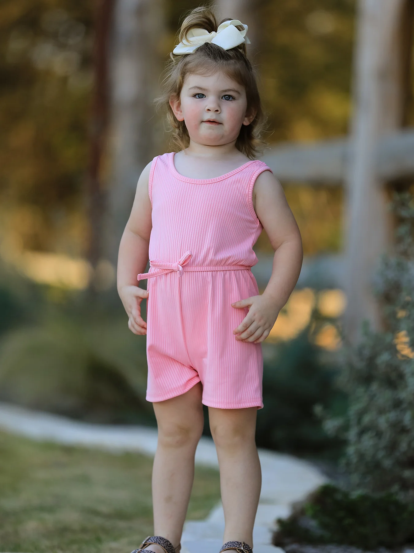Rainbow Striped Milk Silk 3-piece Jumpsuit Set - Image 15