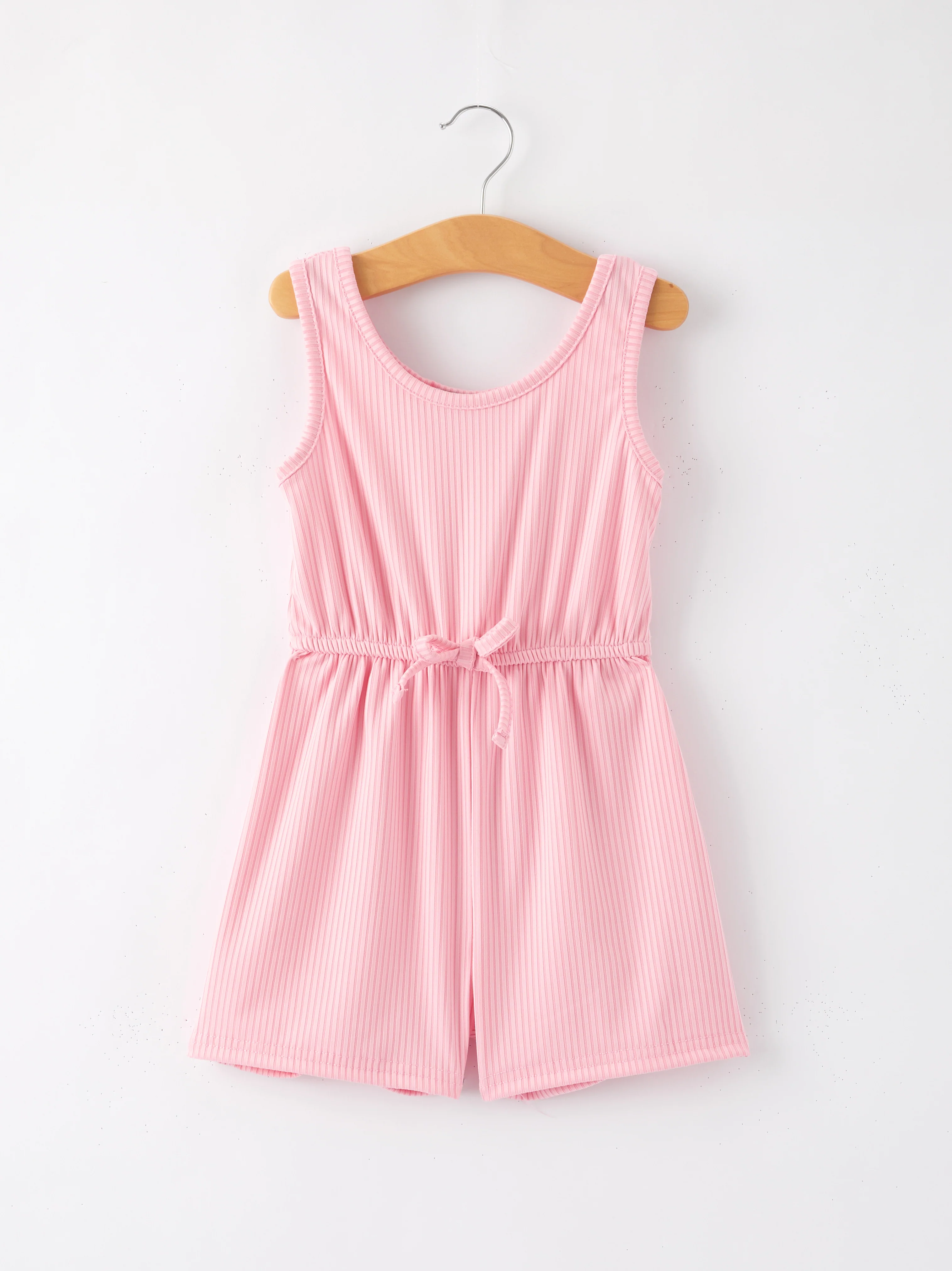 Rainbow Striped Milk Silk 3-piece Jumpsuit Set - Image 23