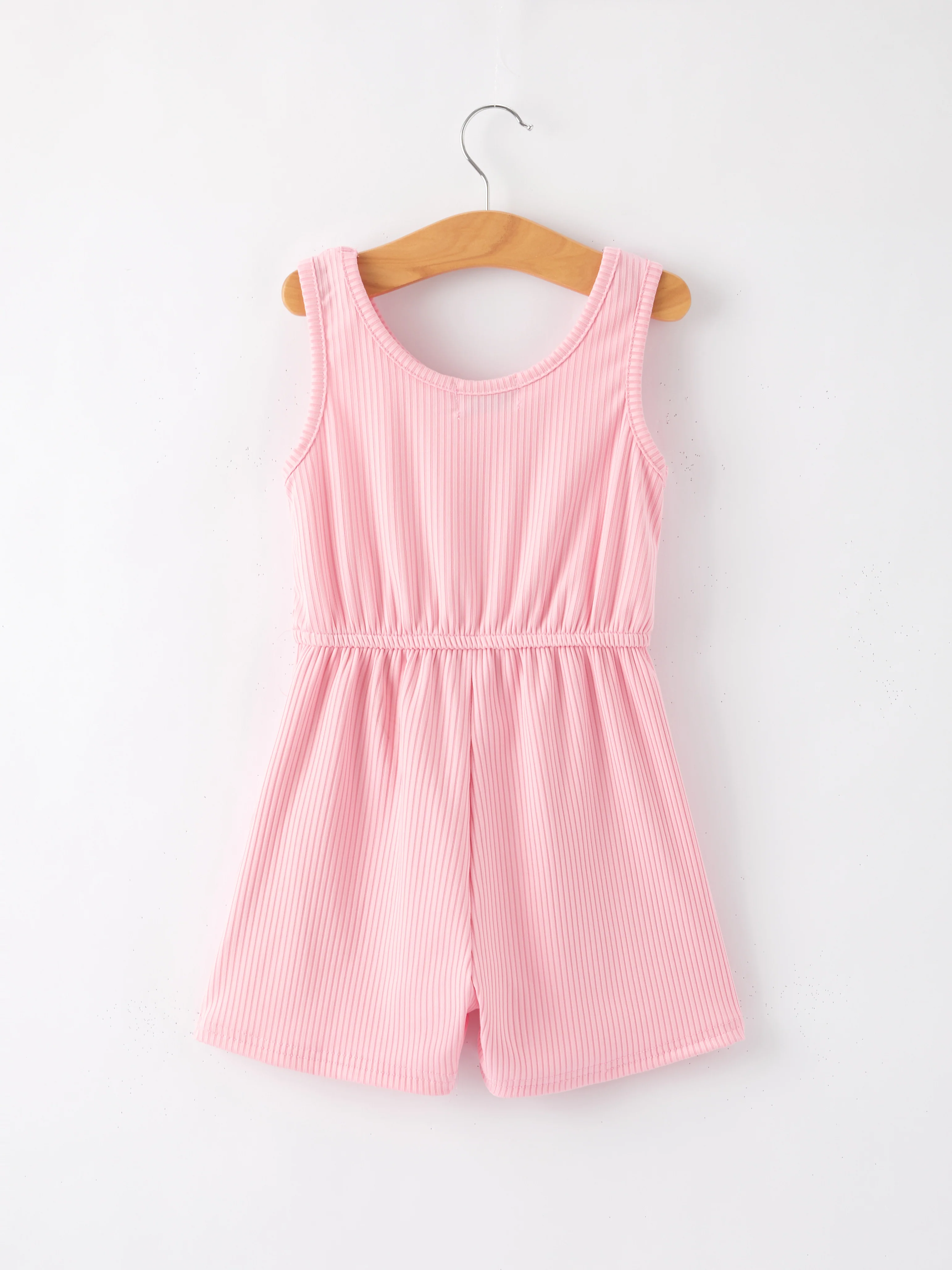Rainbow Striped Milk Silk 3-piece Jumpsuit Set - Image 24