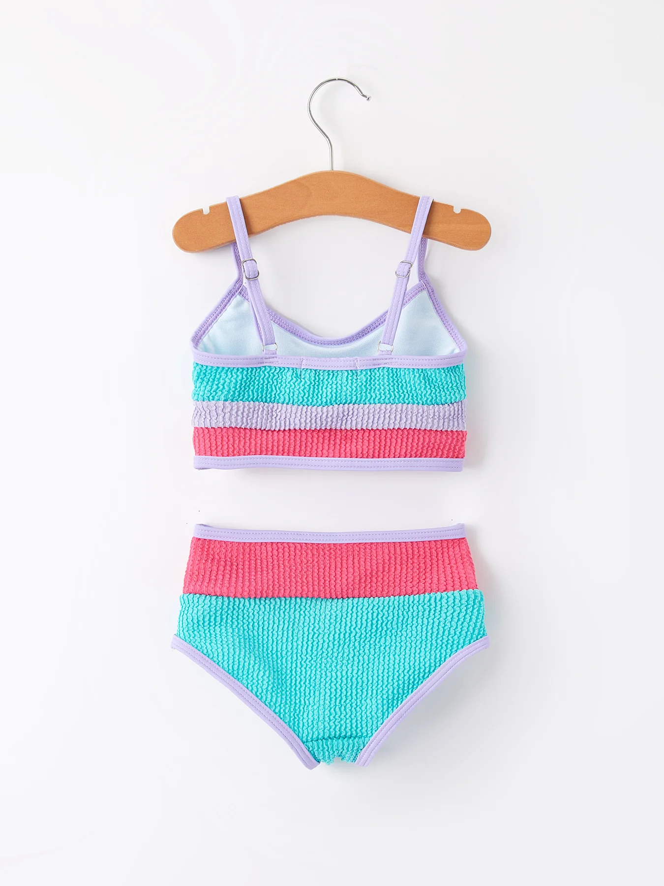Mommy me "Blue and Red Stripes" Kid's Swimsuit - Image 4