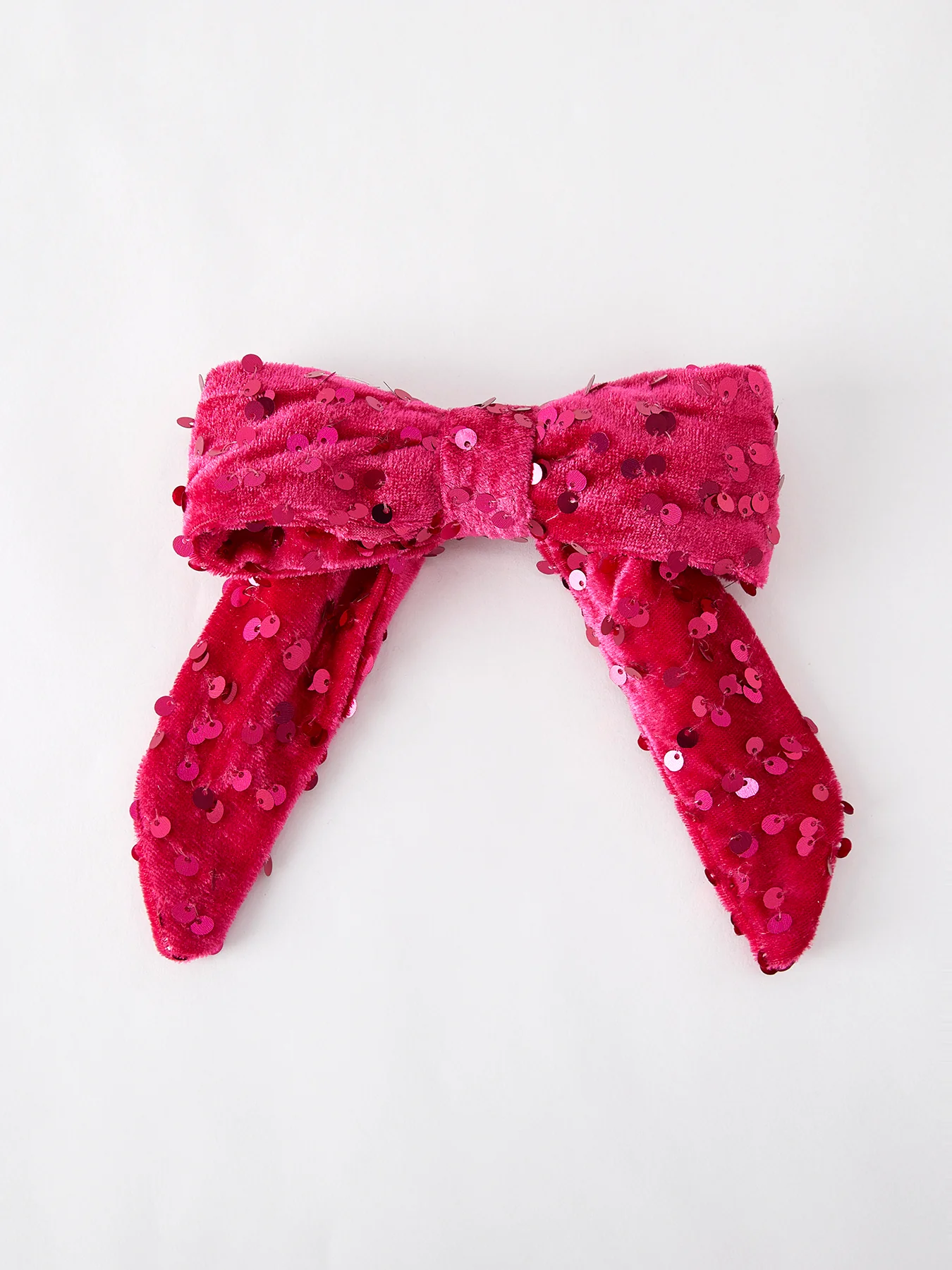 Girls Sequin Bow Hair Clip - Image 12
