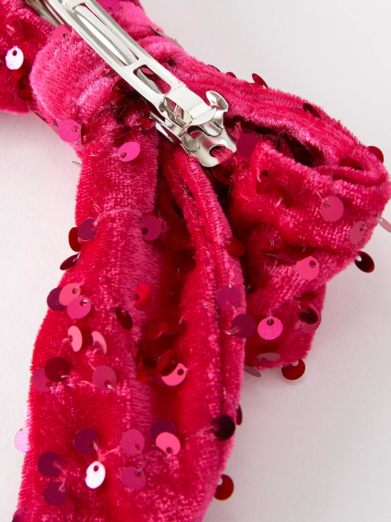 Girls Sequin Bow Hair Clip - Image 17