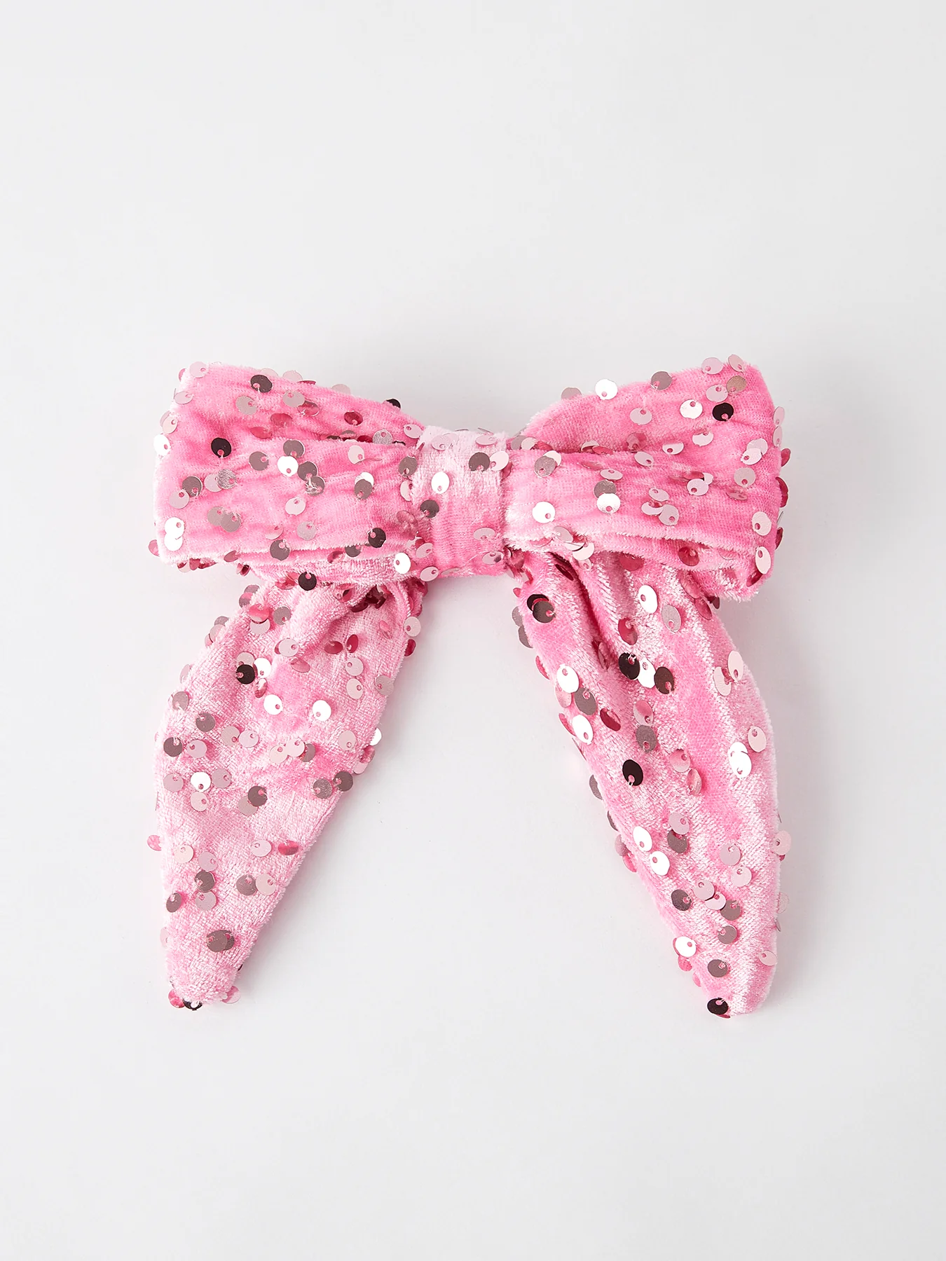 Girls Sequin Bow Hair Clip - Image 7