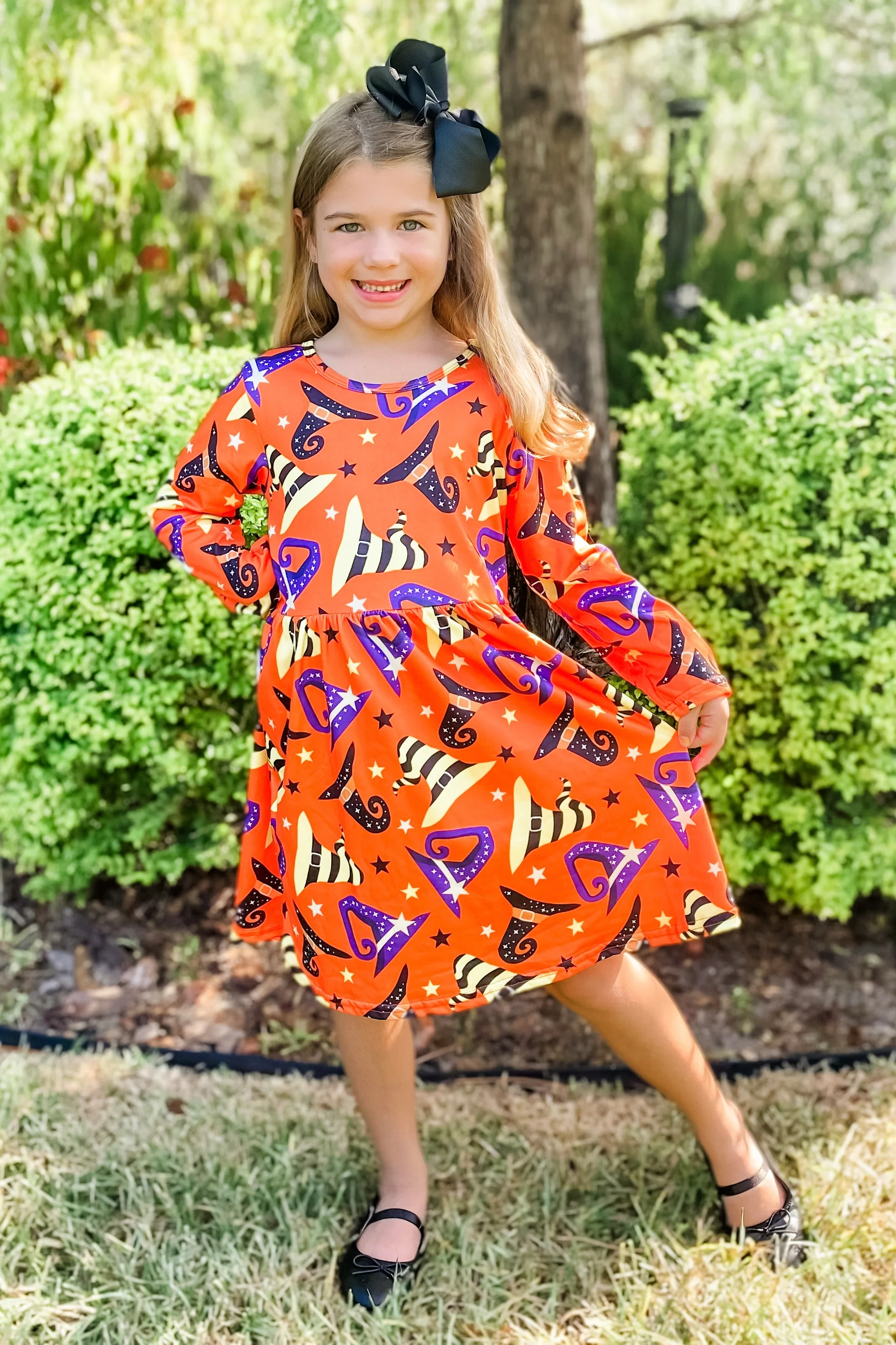 Spooky Witch Hat Halloween Dress
