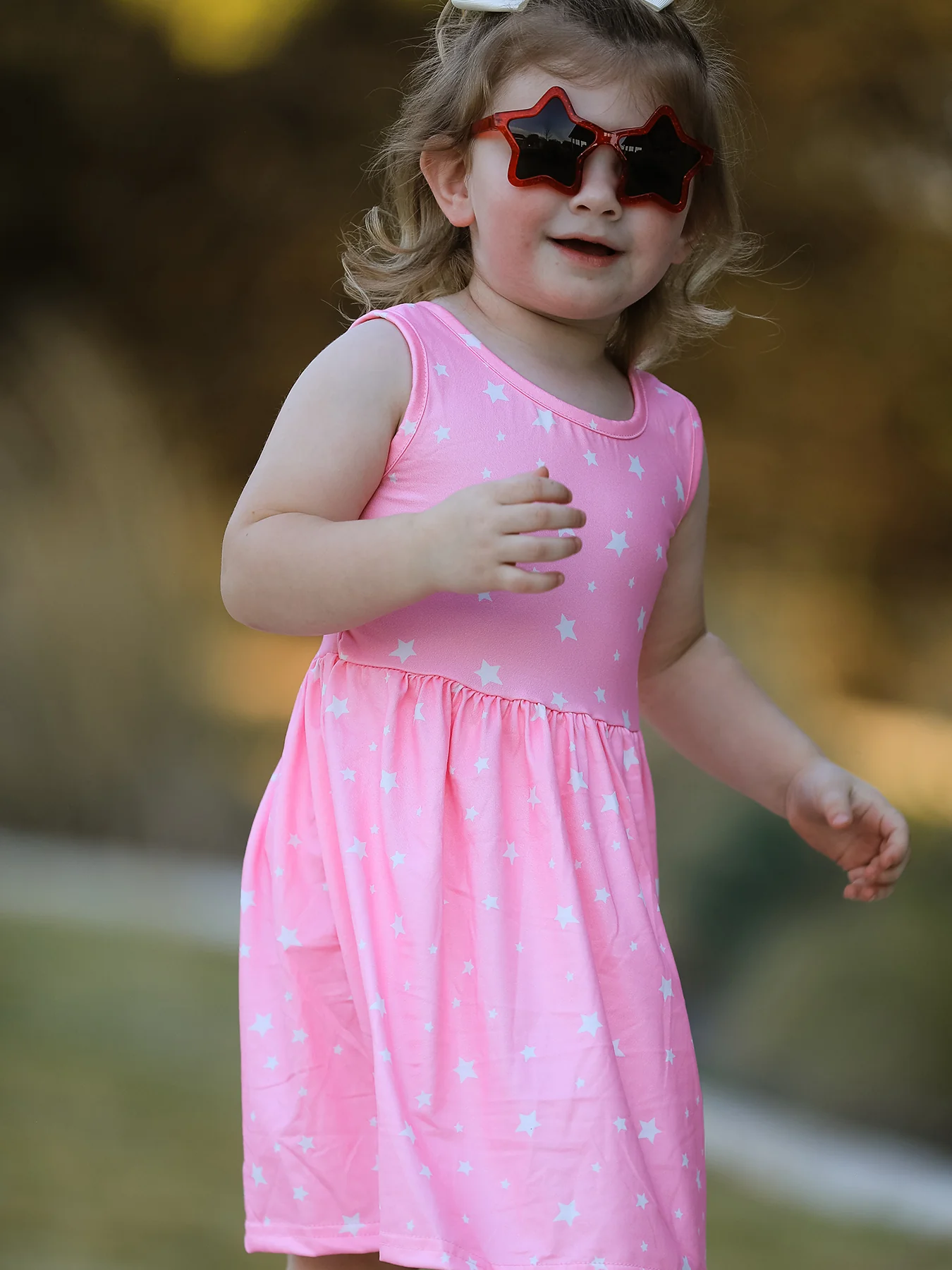 Rainbow Star Colorful 3-Piece Dress Set - Image 9