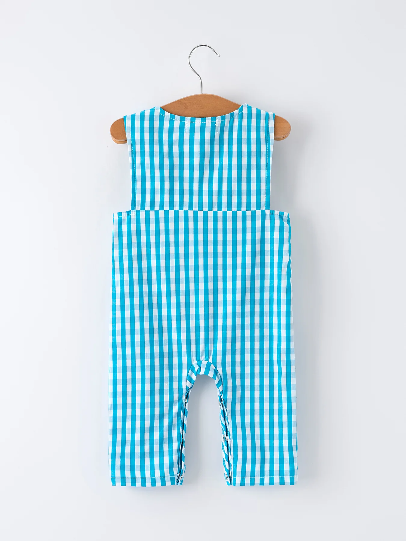 Summer Tropical Embroidered Baby Boys Romper - Image 2