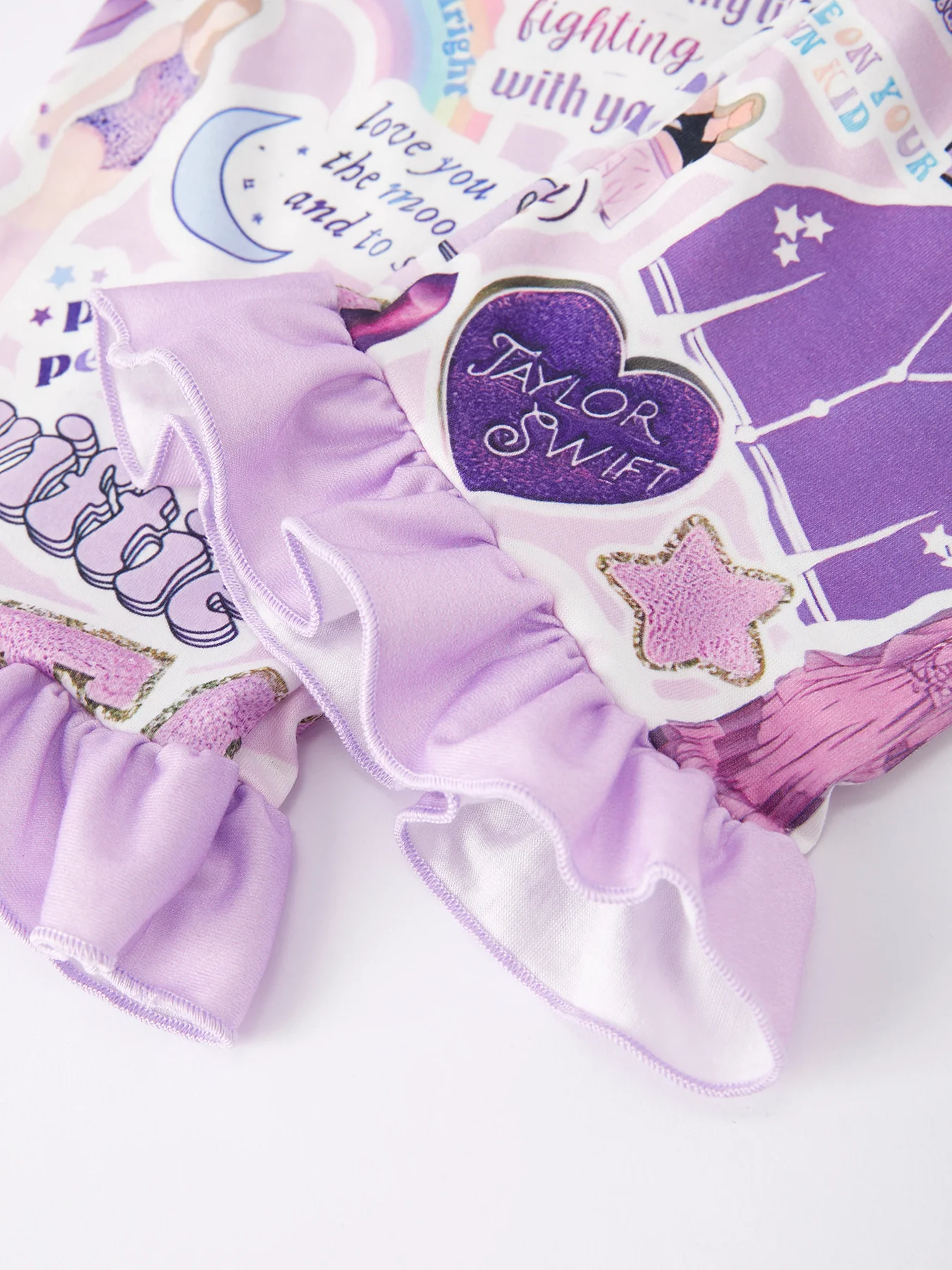 TS Character Print Girls Pajamas - Image 3